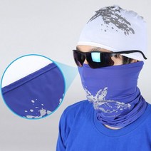 아날도바시니 아쿠아 멀티스카프 냉감 쿨마스크, 네이비