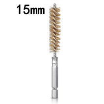 견고한 Cleaning Brush Steel Wire Pipe Hexagonal Rod Polished Deburring Pure Copper Cleaner Washing P, 01 15mm