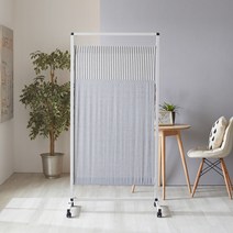 하우스데이 이동식 파티션 1단 750W-세인트그레이