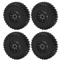 Keenso 킨소 4PCS RC 자동차 타이어 휠 MN용 강력 그립 고무 MN D90 D91 D99S D86 자동차R789S 실버, R789bl Black
