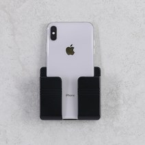 차차미 5P 간편부착 벽걸이 리모컨 정리함 수납걸이, 5개, 블랙