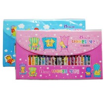 보성 르망 다이아몬드 색연필 25색/667796/종이말이 축지식 색연필, 파랑