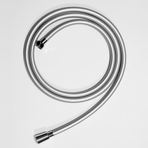 소프롱 프리미엄 PVC 샤워호스 1.5m/2m 꼬임방지 국내산 황동 부드러운 튜브형 샤워기호스, 프리미엄 PVC 샤워호스(실버) 1.5m