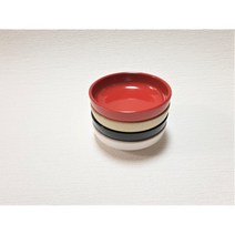 착한가격 멜라민 굽찬기 그릇 한식찬기 반찬그릇 종지 소스 앞접시 3 3반 4반 5반 목화양행 일등그릇, 3찬기, 블랙