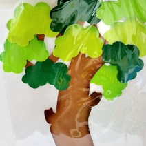 펠트 투톤 장식나무 만들기 활용 꾸미기