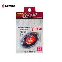 감성돔묶음바늘 감성돔채비 경기지누 감성돔바늘 경기감성돔 핑크 KS-131