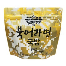 일빵빵 (북어라면국밥) 120g 비상식량 전투식량, 1개