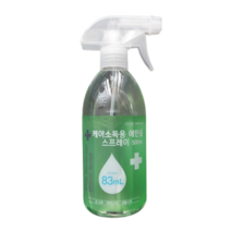 케어팜 소독용 에탄올 스프레이형 500ml, 1통