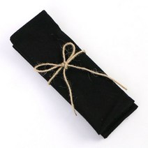 4PC 30X45CM 목화 천 냅킨 저녁 식사 주방 차 타월 테이블 디자인 매트 웨딩 파티 공급 홈 호텔 연회 장식, CHINA, 4PC 30x45Black_CHINA