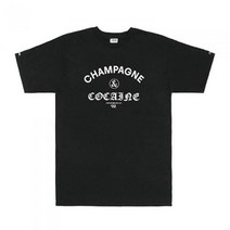 크룩스앤캐슬 CHAMPAGNE & COCAIN SS TEE - BLK(15207