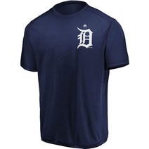 마제스틱 MLB 디트로이트 호랑이 팀 티셔츠 나비