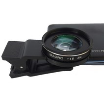 스마트폰 핸드폰 접사렌즈 37mm 반짝이 별빛 렌즈대구경 15배 30배 다이아몬드 미러, 개, 15배 프로페셔널 마이크로+클램프(수납가방)