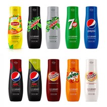 소다스트림 SodaStream 탄산수 시럽 14종 모음, 제로-세븐업