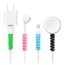 스프링 케이블 보호캡 아이폰 단선방지 10개입 색상랜덤