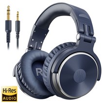 유선 전문 스튜디오 프로 DJ 헤드폰 인 이어 마이크 HiFi 모니터 음악 헤드셋 이어폰 전화 PC 용, Pro-10-Blue_