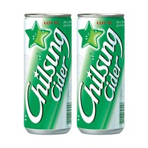 롯데칠성음료 칠성사이다, 60캔, 250ml