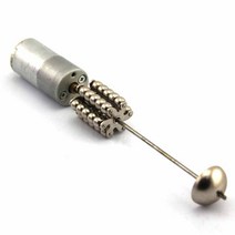 로봇감속기 마이크로 기어 모터 저속 가역 감속기 280 브러시 엔진 DIY 장난감 로봇 스마트 카용 DC 3V-6V 308RPM, [01] Short shaft