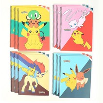 포켓몬 노트 초등학생 공책, 12개