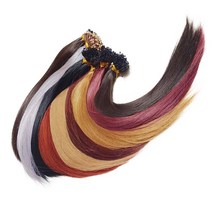 [프리티레이디] 인모 투링 18인치 붙임머리 브릿지 컬러 헤어피스 연예인머리, #1B, 한피스 200가닥