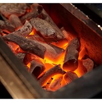 도매인싸 심각하게 오래타는 숯 1kg 비장탄 다량함유 바베큐 캠핑 참숯 품질보장, 숯 1kg 2개