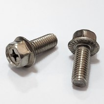 스텐304 후렌지볼트 와샤붙이볼트 전사이즈 1팩 M5x10mm(100개), M8 사이즈, M8x50mm(50개)