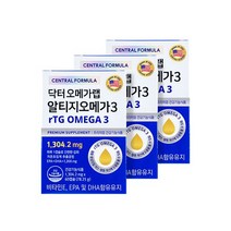 센트럴팜 닥터오메가랩 rTG오메가3 60캡슐 X 3개, 닥터오메가랩/.