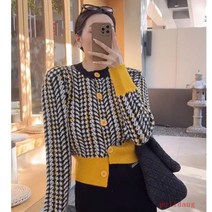 가을/겨울 크루 넥 스웨터 여성 니트 셔츠 탑