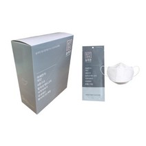 늘푸른 KF94 마스크 소형 어린이 미세먼지 차단 국산원단 화이트, 50매