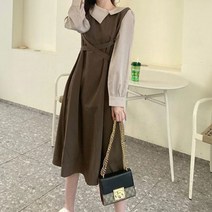 돌 잔치 복장 엄마 상견례 옷차림 원피스 봄 결혼식 하객 룩 피로연 카라 퍼프 플레어 롱 오피스 여성 옷