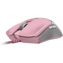 Razer Viper 초경량 양손잡이용 유선 게이밍 마우스: - 16K DPI 광학 센서 크로마 RGB 조명 8개의 프로그래밍 가능한 버튼 드래그 프리 코드 비소매 포장 쿼츠 핑크