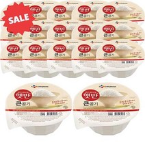 햇반 큰공기 300g X 36개 즉석밥 간편식, 상세페이지 참조