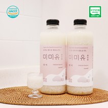 유기농 쌀누룩요거트 미미유 현미 1000ml, 1병