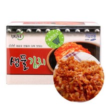중국산김치(샘물슬라이스김치) 10KG, 단품