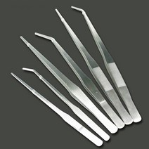 롱 트리밍 수초집게 27cm 38cm 48cm 어항 커브형핀셋, (직선형)트리밍수초핀셋_L