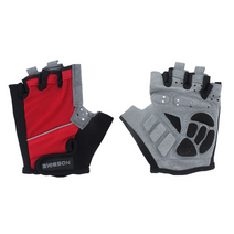 노스바이크 충격흡수 자전거 반장갑 NB-117 싸이클장갑 패션장갑 등산장갑 반장갑, 레드, S, 1개