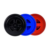 파워 감마씰 뚜껑 커버 세차용품 바구니 물통, 레드