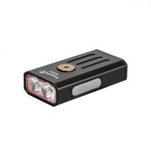 캠핑등 Trustfire Minix EDC 미니 손전등 충전식 UV 365nm/적색 320 루멘 USB 케체인 4 가지 스위치 모드 C타입 LED 토치 라이트 감성랜턴 LED랜턴, 02 White and UV light, 04 Black