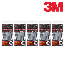 3M 쓰리엠 NBR 폼 기모 극혹한용 코팅장갑 컴퍼트그립 CWT M L사이즈 5EA, 5매, L