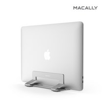 맥컬리 세로형 노트북 스탠드 맥북 태블릿 아이패드 거치대 VCSTAND, 실버