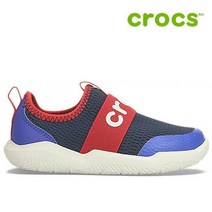 크록스 아동화 40- 205362-4CC Kids Swiftwater Easy-On Logo Shoe