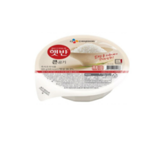 CJ제일제당 햇반 백미밥 큰공기 300g, 12개