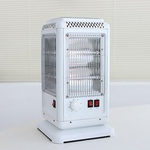 [2023 초절전] 오방난로 가정용 미니 전기 오방향 난로 절전형 사무실 히터 kruger, 화이트(바퀴형)
