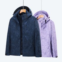 가을과 겨울 연인 골프 의류 여성 골프 의류 폭행 의류 남성 가을과 겨울 3 대 1 탈착식 방풍 방수 여성 등산 의류 애호가 패션 코트, 남성-중국 레드 6268, M