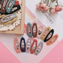 니트 똑딱핀 헤어핀 11종 5cm