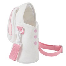 초등 물병가방 물통 파우치 주머니 보냉 키즈 어린이 방수, 화이트레빗