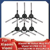 호환 연동 메인 사이드 브러시 hepa 필터 걸레 천 for xiaomi mi 로봇 vacuum-mop pro stytj02ym conga 3490 viomi v2 pro v3, 1-세트