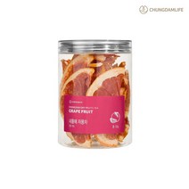 청담라이프 내 몸에 자몽차(자몽칩) 50g 건조 말린 과일 건과일 칩, 단품없음