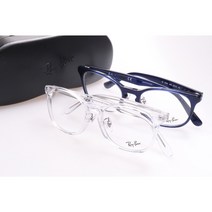 레이벤 5386D 코받침 있는 뿔테 안경테 아시안핏 룩소티카수입