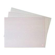 윈스타 PP 슬림 커팅매트 A2 데스크 매트 컷팅 책상, 화이트