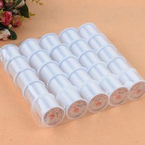 피케이몰 3P세트 비즈 공예겸 낚시줄 비탄성 튼튼한 투명 나일론 줄, 0.2, 3P